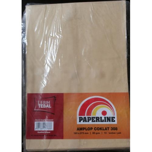 AMPLOP COKLAT PAPERLINE EV308  85 GR