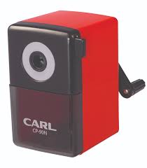 CARL SHARPENER PENCIL CP-90N RED