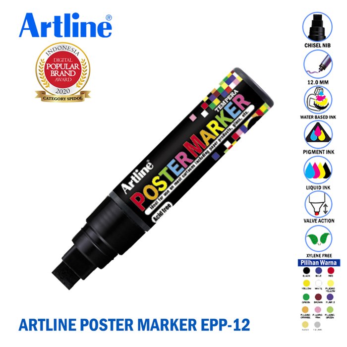 ARTLINE POSTER MARKER 12MM