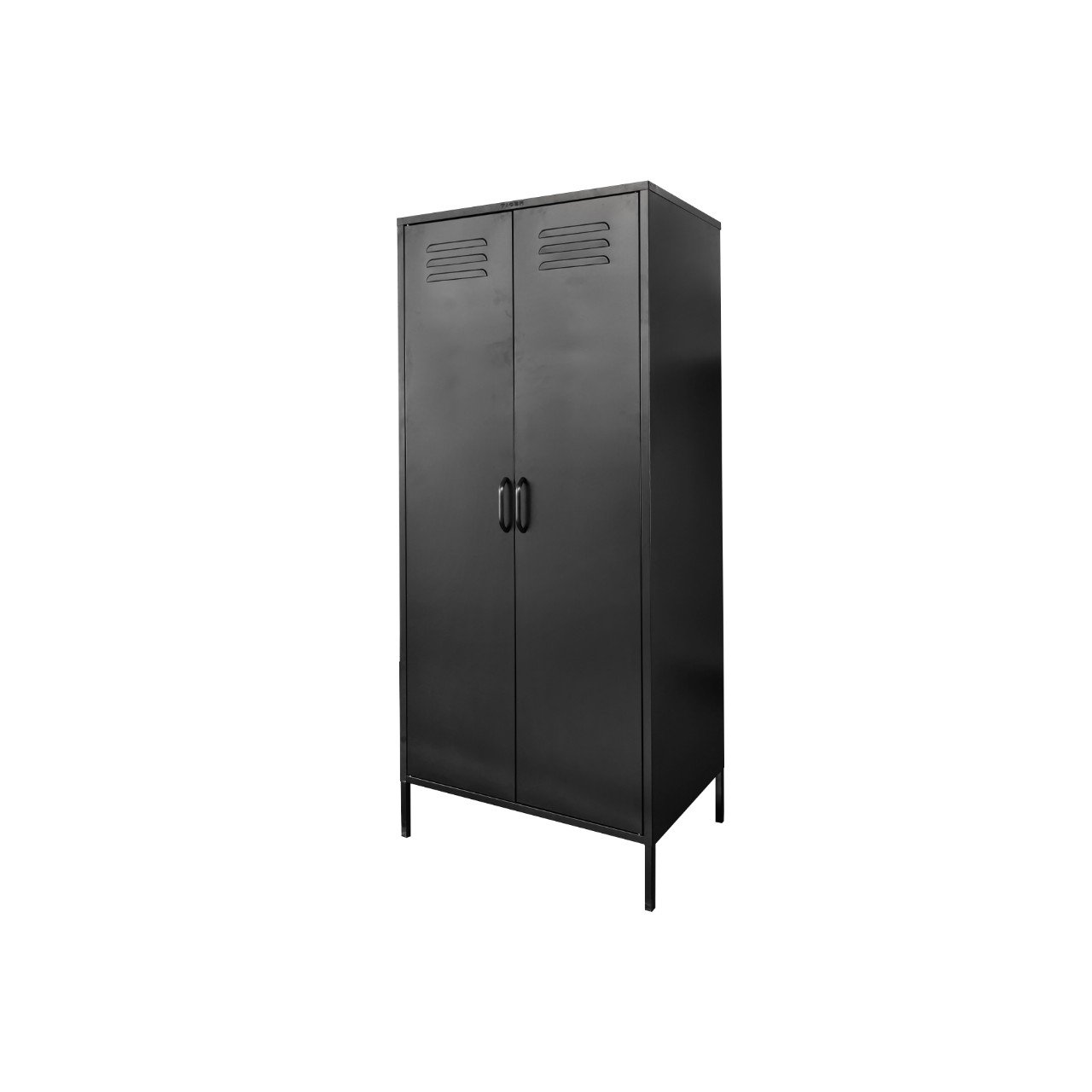 TIGER ALMARI HM-A17-1 2 PINTU AYUN BLACK 