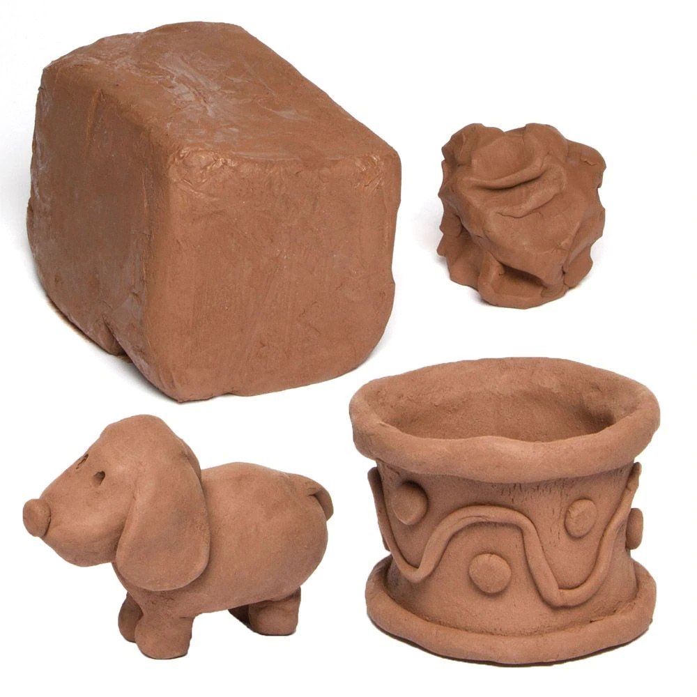 JOVI MODELING CLAY  TERRACOTA 500GR