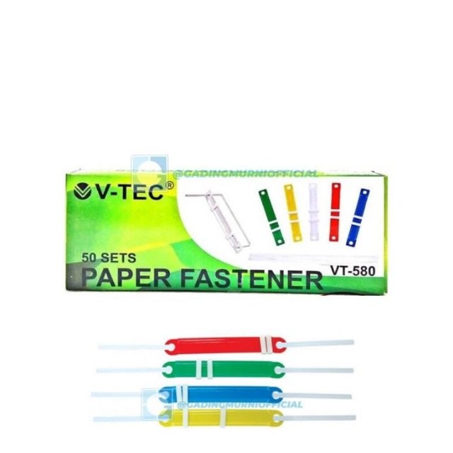 PAPER FASTENER V-TECH PF-580 PUTIH