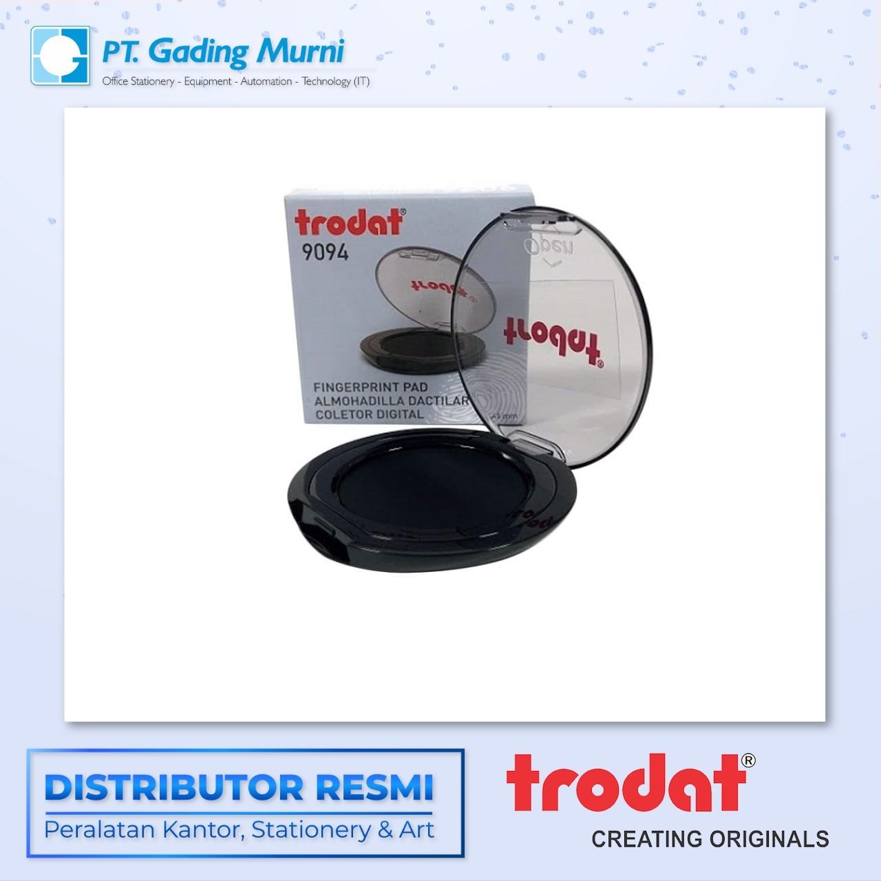 TRODAT 9094 FINGERPRINT PAD