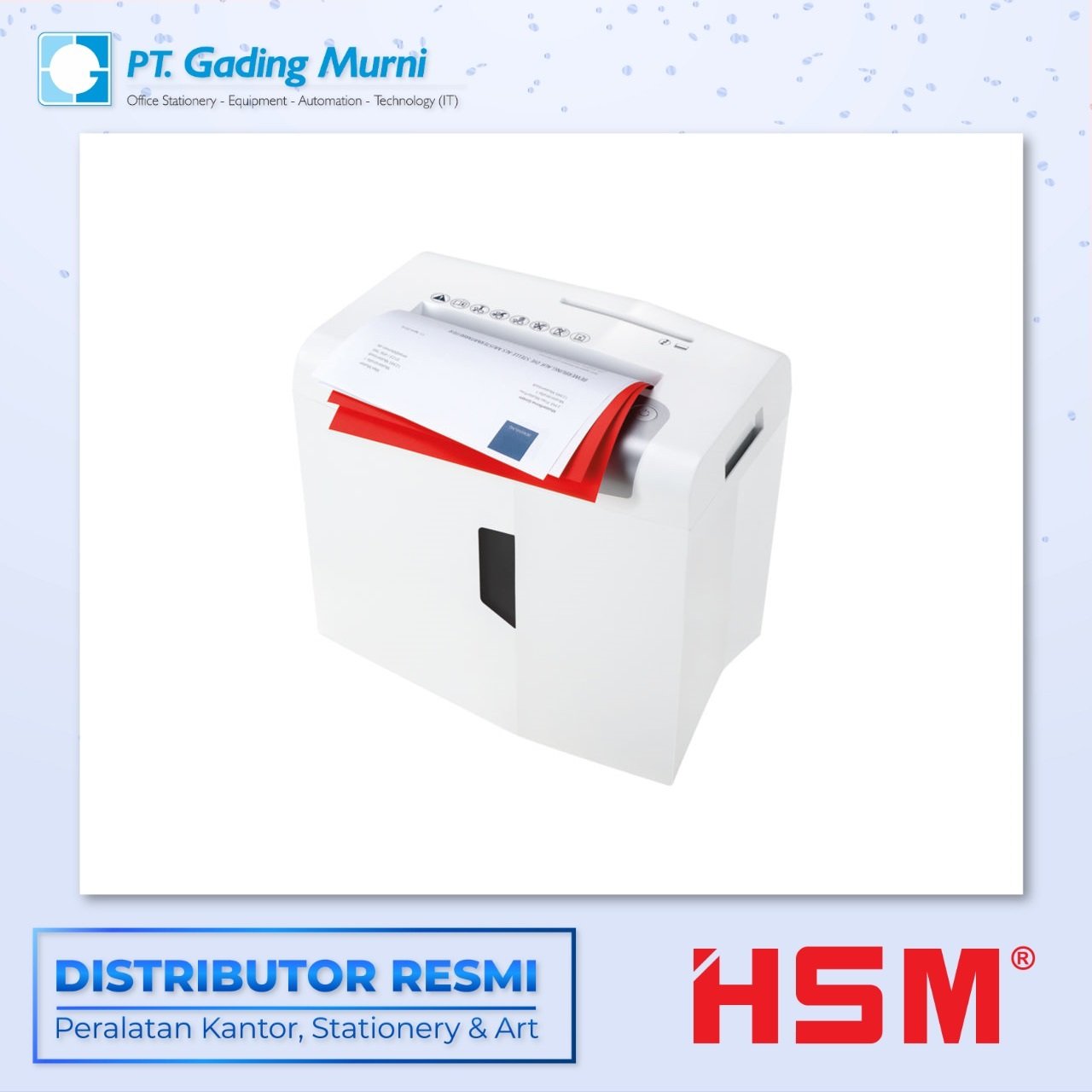  HSM SHREDSTAR X8 CROSS 4X35 WHITE PENGHANCUR KERTAS