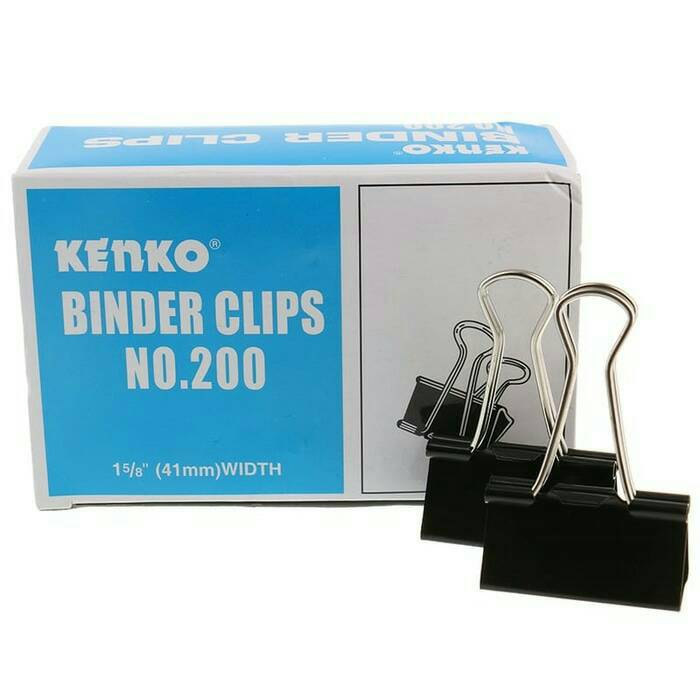 BINDER CLIP 200/41 MM KENKO