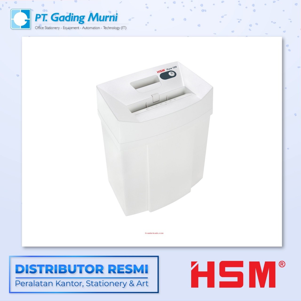 HSM MESIN PENGHANCUR PURE 220 STRIP CUT 3.9 mm