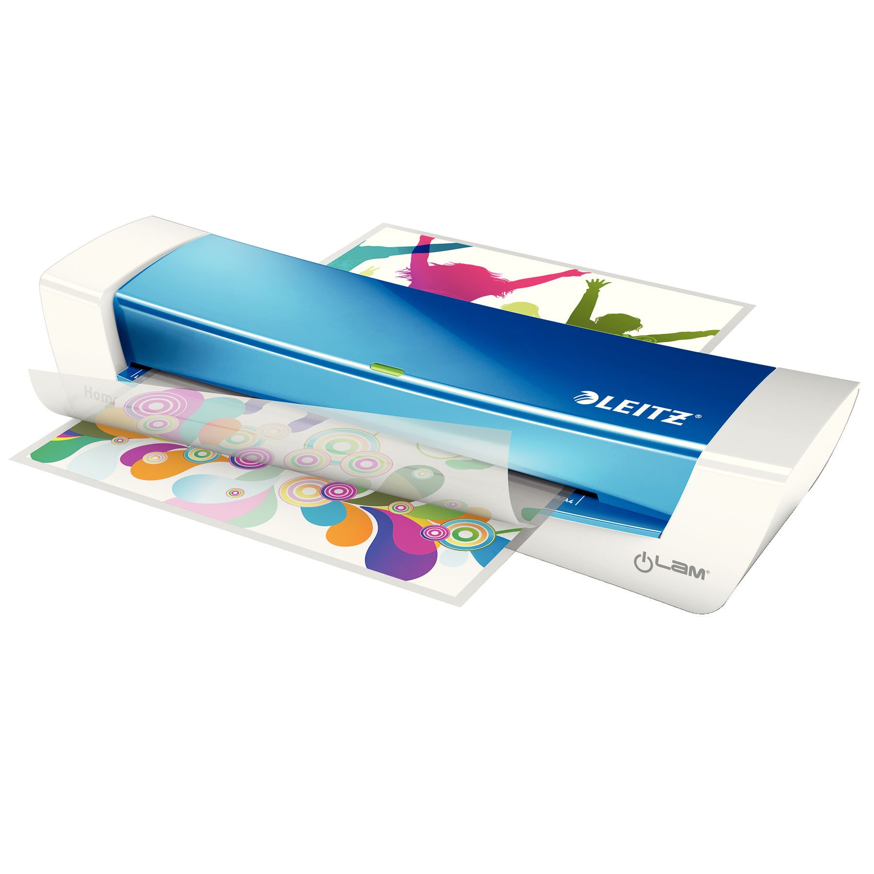 MESIN LAMINATING LEITZ ILAM HOME OFFICE A4 BLUE