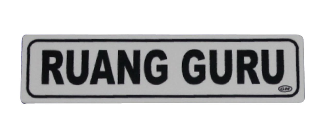 LABEL KECIL RUANG GURU GM