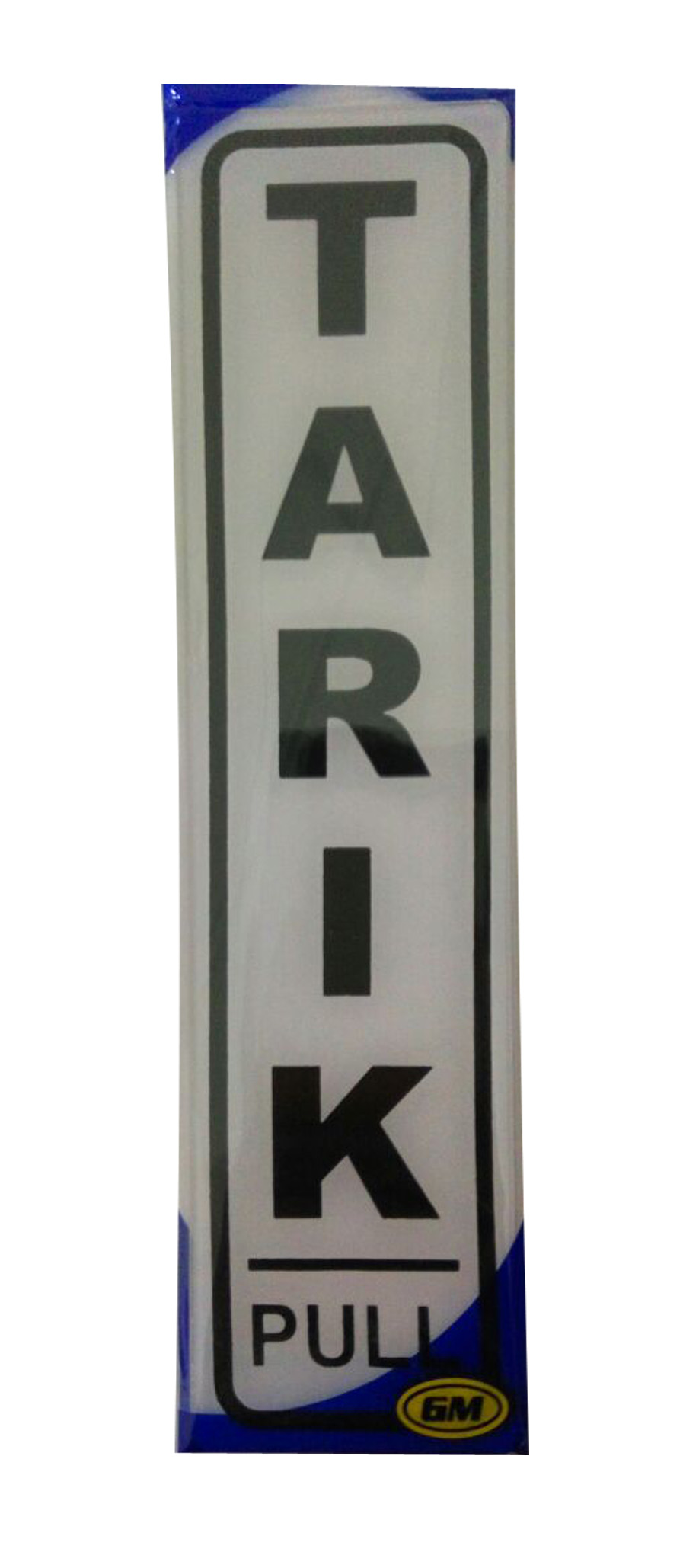 LABEL KECIL TARIK GM