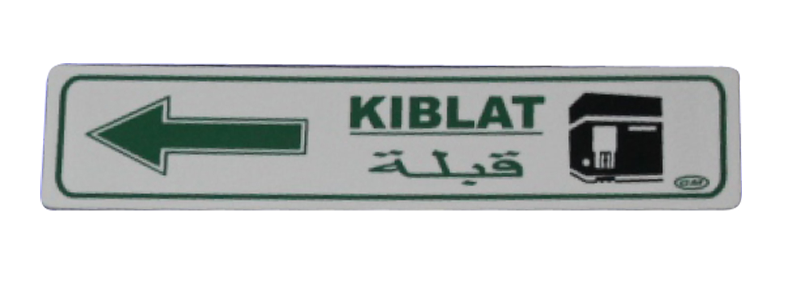 LABEL KECIL KIBLAT KIRI GM