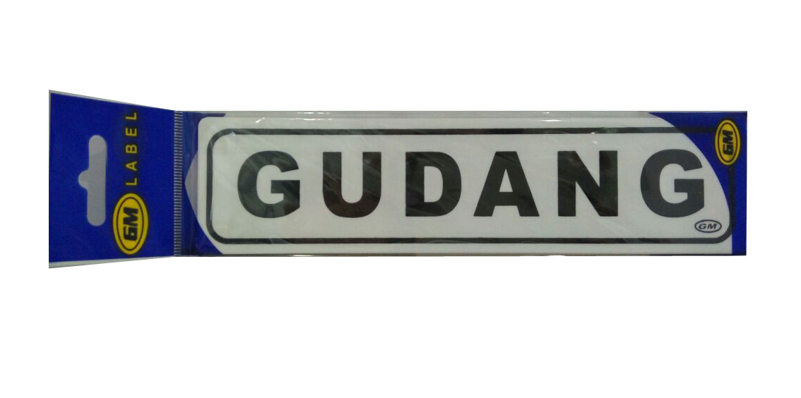 LABEL KECIL GUDANG GM