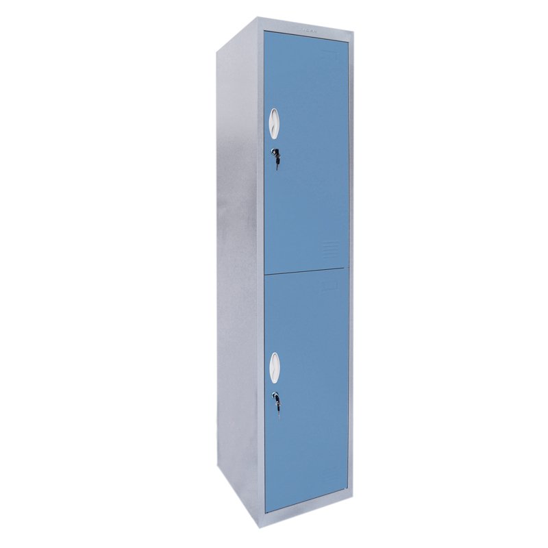 TIGER LOCKER 2 PINTU CC-A2T  LK 0609108 BIRU PUTIH