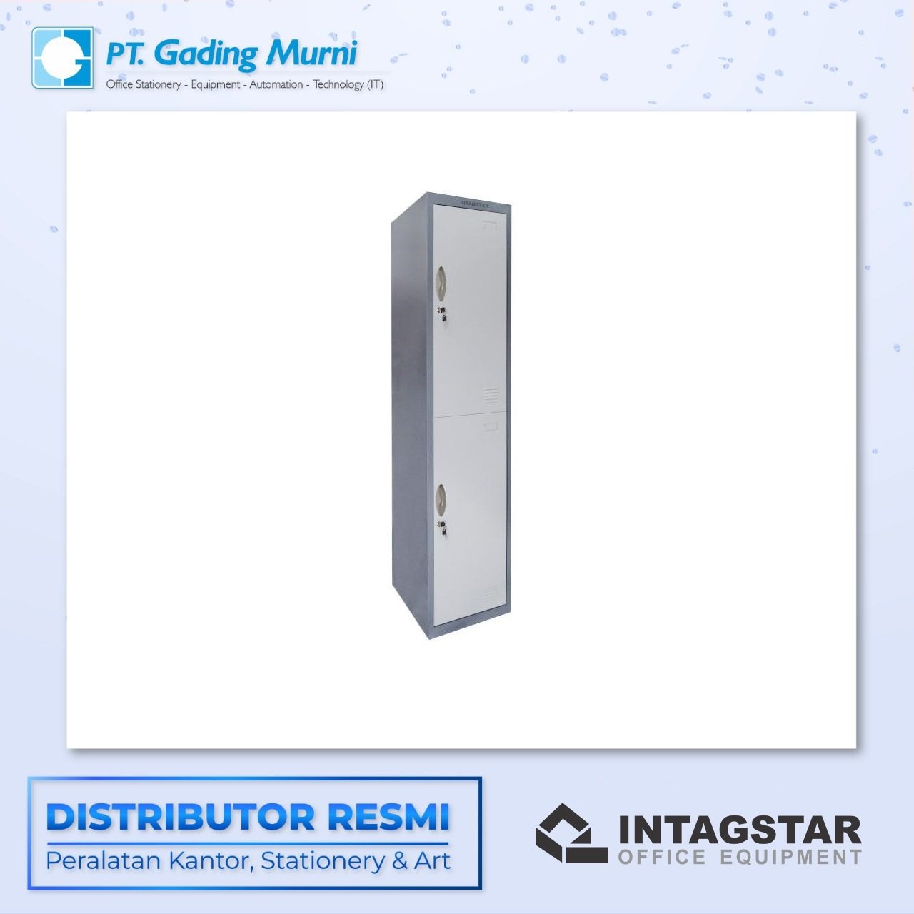 INTAGSTAR LOCKER 2 PINTU CC-A2T-INT