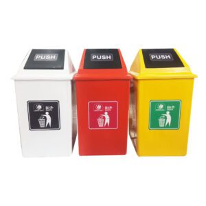 GM BAK SAMPAH FIBER TSK TUTUP SWING 60L