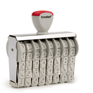 TRODAT STEMPEL 8DIGIT 15188 18.0MM