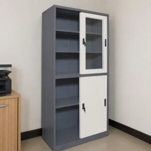INTAGSTAR ALMARI PINTU SLIDING (FULL HEIGHT) PINTU PLAT+KACA FC-H1-INT