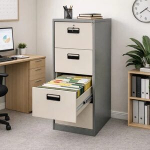 INTAGSTAR FILLING CABINET FC-D4V-INT 4 LACI + INNER SAFE