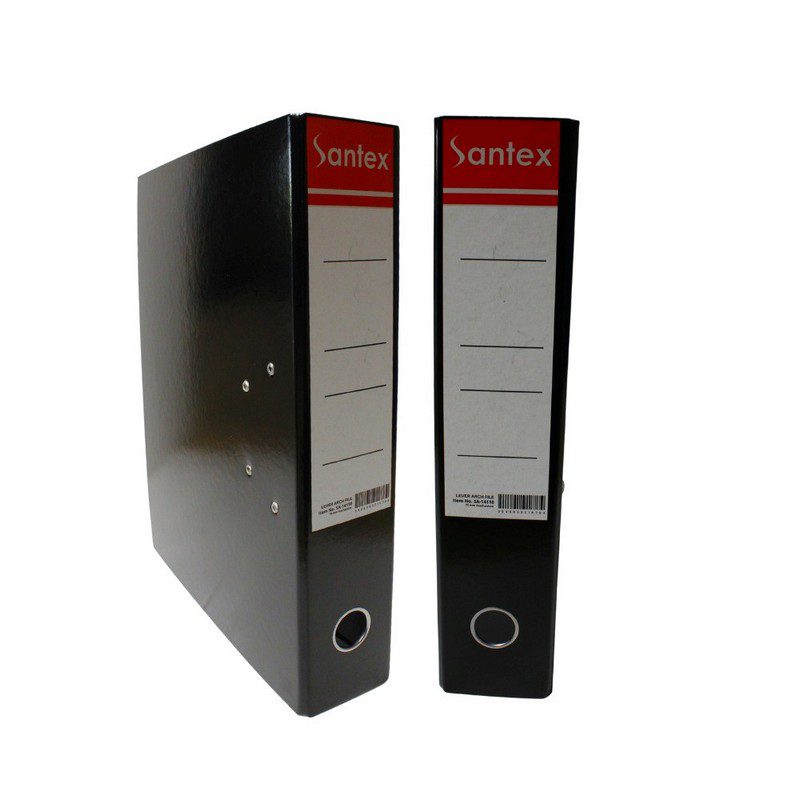 SANTEX ORDNER ECONOMICS BASEPLATE SA-14110 FOLIO BLACK