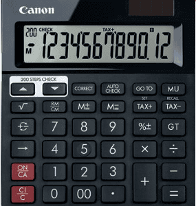 CANON CALCULATOR AS-288R HB