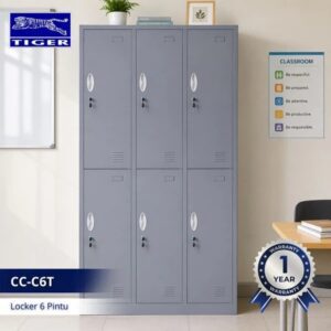 TIGER LOCKER CC-C6T 6 PINTU