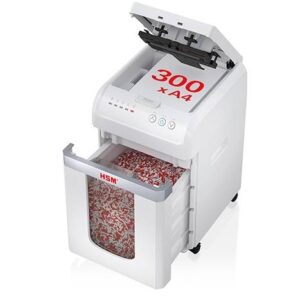 HSM DOCUMENT SHREDDER SHREDSTAR AUTOFEED X300 CROSS CUT 4 X 12MM