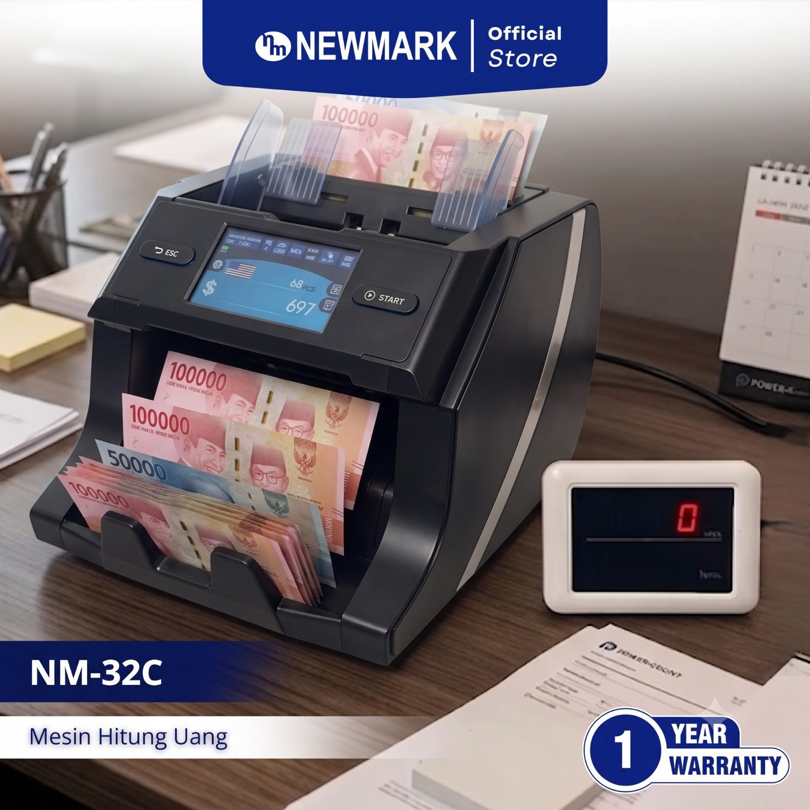 NEWMARK MESIN HITUNG UANG NM-32C