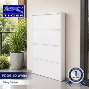 TIGER FILLING CABINET FC-XG-4D 4 LACI #0716 WHITE