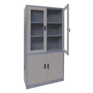 INTAGSTAR ALMARI PINTU AYUN (FULL HEIGHT) PINTU FLAT+KACA AYUN FC-06-INT