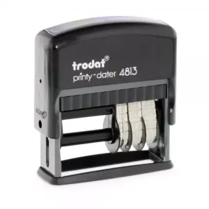 TRODAT STEMPEL DATE+TEXT 4813