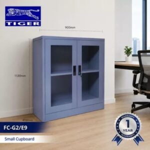 TIGER ALMARI FC-G2/E9 (HALF HEIGHT) 2 PINTU SLIDING KACA