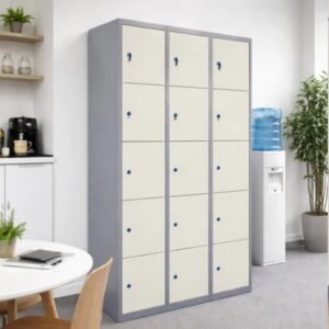 TIGER LOCKER CC-C15T 15 PINTU 7811S+0014 BROWN WHITE SANDY