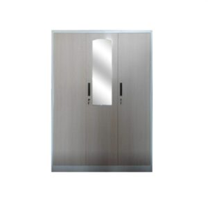 TIGER CABINET PINTU AYUN BZ-ZY02 WOOD BROWN WHITE BZY002+0014