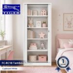 TIGER ALMARI FC-RC18 2 SLIDING TAMBOUR DOOR #0716 WHITE
